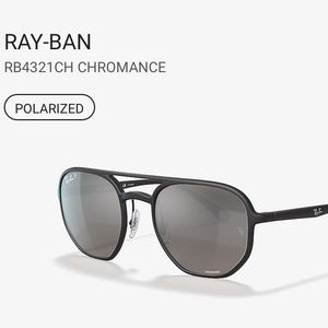 Ray- Ban polarized chromance sunglasses